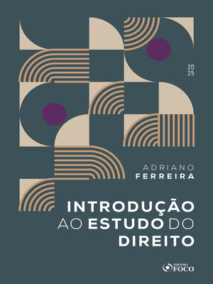 cover image of Introdução ao Estudo do Direito--IED--1ª Ed--2025